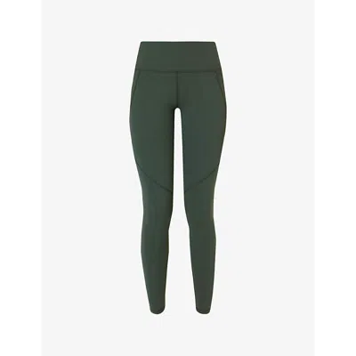 Sweaty Betty Power Ultrasculpt High Waisted Gym 7/8 Leggings In Green