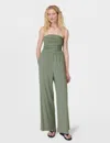 Sweaty Betty Strapless Wide Leg Jumpsuit In Green