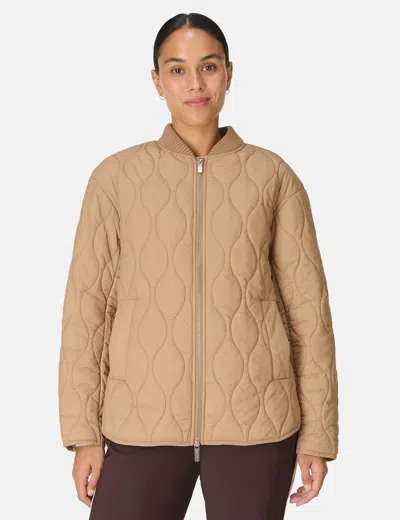 Sweaty Betty Women's On The Move Jacket In Brown