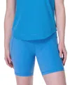Sweaty Betty Power Pocket Bike Shorts In Tidal Blue