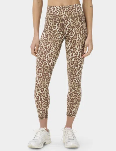 Sweaty Betty Womens Beigeinkleopardprint Power Workout Leggings Xl In Animal Print