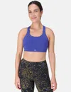 Sweaty Betty Women's Power Medium Support Seam-free Bust Sports Bra In Blue