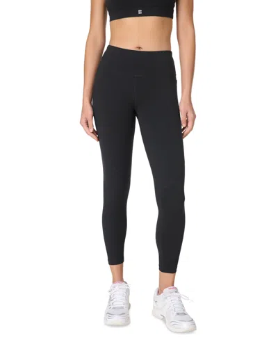 Sweaty Betty Power Floral-print Workout Leggings In Black