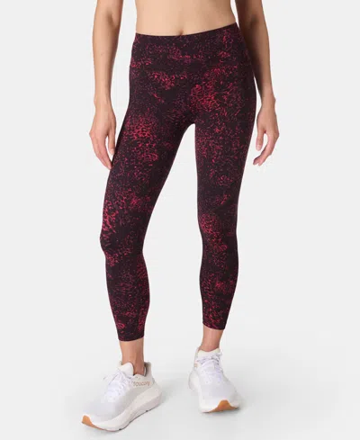 Sweaty Betty Women's Power Printed 7/8-length Workout Leggings In Pink