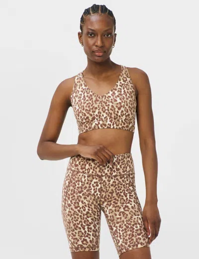 Sweaty Betty Women's Power Pulse Sports Bra In Animal Print