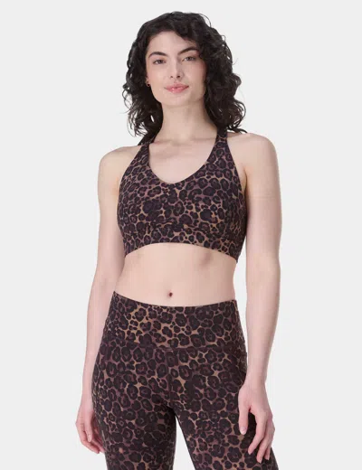 Sweaty Betty Women's Power Pulse Sports Bra In Brown
