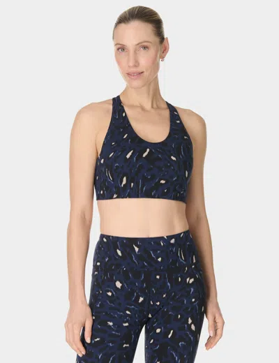 Sweaty Betty Women's Power Racer Sports Bra In Blue