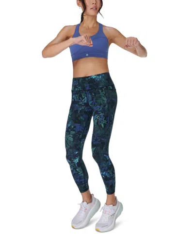 Sweaty Betty Women's Power Workout Leggings In Green Forest Print