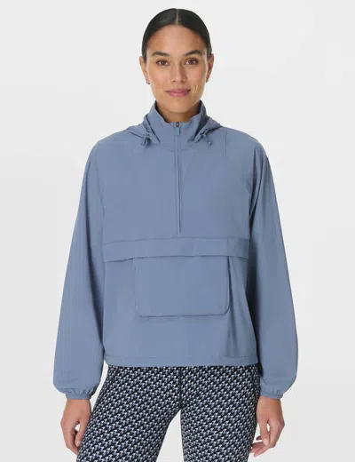 Sweaty Betty Women's Runners High Packaway Jacket In Blue