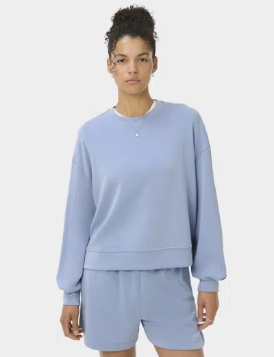 Sweaty Betty Women's Sand Wash Cloudweight Sweatshirt In Blue