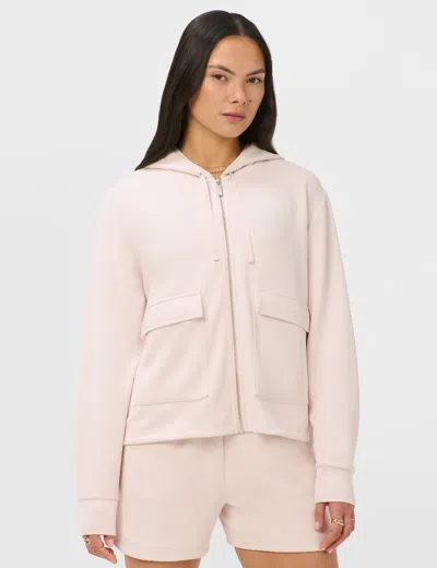 Sweaty Betty Women's Sand Wash Crop Hoodie In White