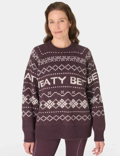 Sweaty Betty Women's Sb Jacquard Fairisle Sweater In Multi