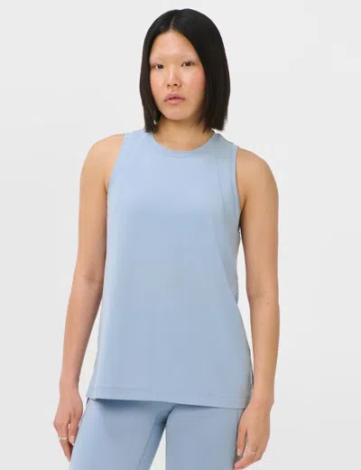 Sweaty Betty Women's Soft Flow Studio Longline Vest In Blue