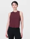 Sweaty Betty Women's Soft Flow Studio Twist Back Vest In Red