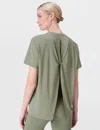 Sweaty Betty Women's Soft Flow Studio Wrap Back T-shirt