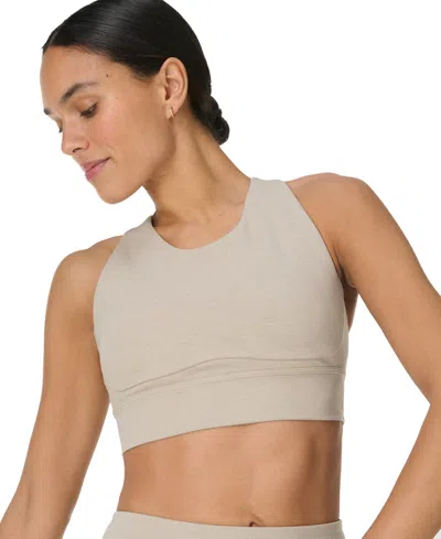 Sweaty Betty Women's Soft Move Marl Sports Bra In Gray