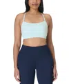 Sweaty Betty Women's Spirit Restored Yoga Sports Bra In Blue