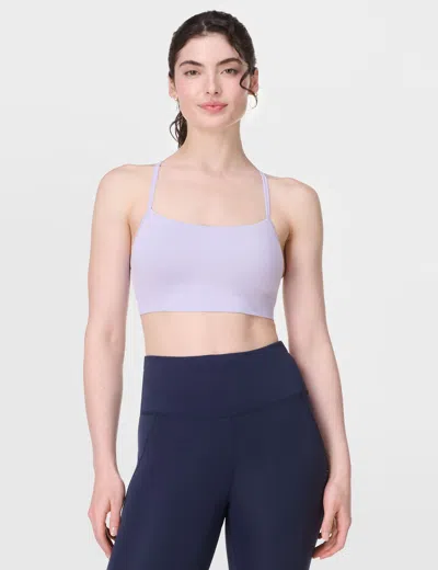 Sweaty Betty Women's Spirit Restored Yoga Sports Bra In Purple