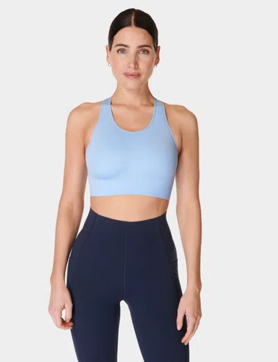 Sweaty Betty Women's Stamina Seamless Sports Bra In Blue