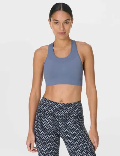 Sweaty Betty Women's Stamina Seamless Sports Bra In Blue