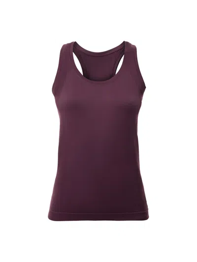 Sweaty Betty Athlete Seamless Workout Tank In Midnight Cherry