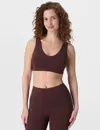 Sweaty Betty Women's Ultimate Studio Voop Sports Bra In Brown