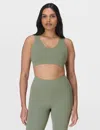 Sweaty Betty Ultimate Yoga Sports Bra In Green
