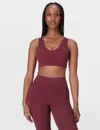 Sweaty Betty Womens Ultimate Studio Voop Performance Bra Garnet Red Xl In Red