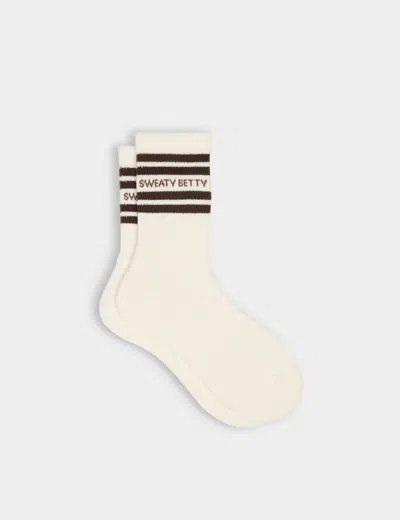 Sweaty Betty Women's Varsity Slogan Socks In Multi