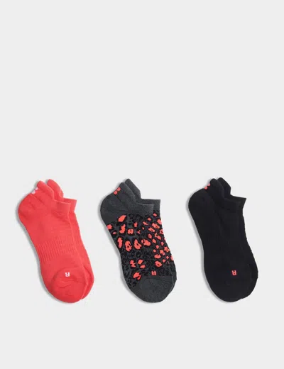 Sweaty Betty Women's Workout Trainer Socks 3 Pack In Multi