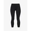 Sweaty Betty Womens All Day 7/8 Stretch Recycled-polyester Leggings Black In Black