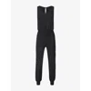 Sweaty Betty Womens Black Gaia Performance Yoga Jumpsuit In Black