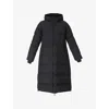 Sweaty Betty Womens Black Nimbus Longline Shell Coat In Black