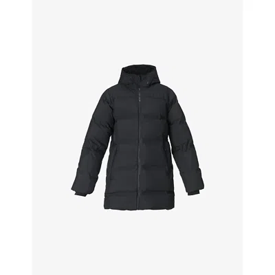 Sweaty Betty Womens Black On The Move Quilted Shell Jacket
