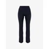Sweaty Betty Womens Power 30 Workout Stretch-jersey Bootcut Trousers Black Xl In Black