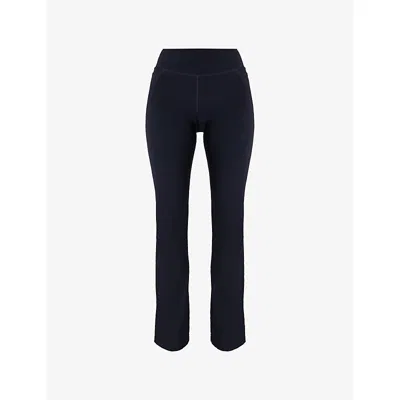 Sweaty Betty Womens Power 30 Workout Stretch-jersey Bootcut Trousers Black Xl