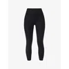 Sweaty Betty Womens All Day Abstract-pattern Stretch-woven Leggings Blkfade Zebra Emboss Xs In Blkfade Zebra Emboss