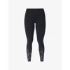 Sweaty Betty Womens  Power Reflective Stretch-woven Workout Leggings In Blksnak Reflectprint