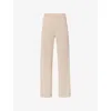 Sweaty Betty Womens At Ease Wide-leg Modal-jersey Trousers Dusk Beige Xl In Neutral
