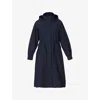 Sweaty Betty Womens French Navy Blue Motion Technical Shell Coat In Blue