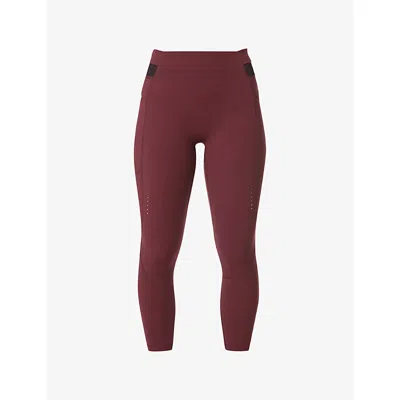 Sweaty Betty Womens Runner's High Leggings Garnet Red
