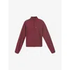 Sweaty Betty Womens Garnet Red Training Funnel-neck Stretch-woven Shell Jacket In Red