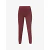 Sweaty Betty Womens Garnet Red Ultimate Studio Leggings Xs In Brown