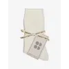 Sweaty Betty Womens Lily White Cosy Logo-embroidered Knitted Socks In Neutral