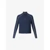 Sweaty Betty Womens Anytime Explorer Zip-up Stretch-woven Jacket Navy Blue In Navy Blue