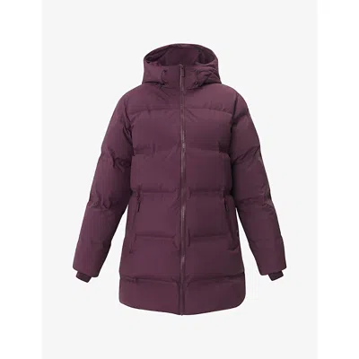 Sweaty Betty Womens Nimbus Mid Waterproof Shell-down Puffer Jacket Neptune Purple Xs
