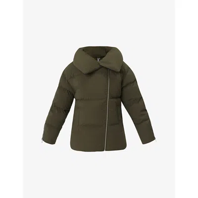 Sweaty Betty Womens Nori Green Nimbus Cloudweight Shell Puffer Jacket In Multi