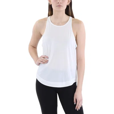 Sweaty Betty Womens Racerback Polyester Tank Top In White