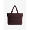 Sweaty Betty Womens Nimbus Cloud Woven Tote Bag Sable Brown In Brown