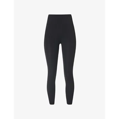Sweaty Betty Womens Black All Day 7/8 High-rise Stretch-jersey Leggings Xs
